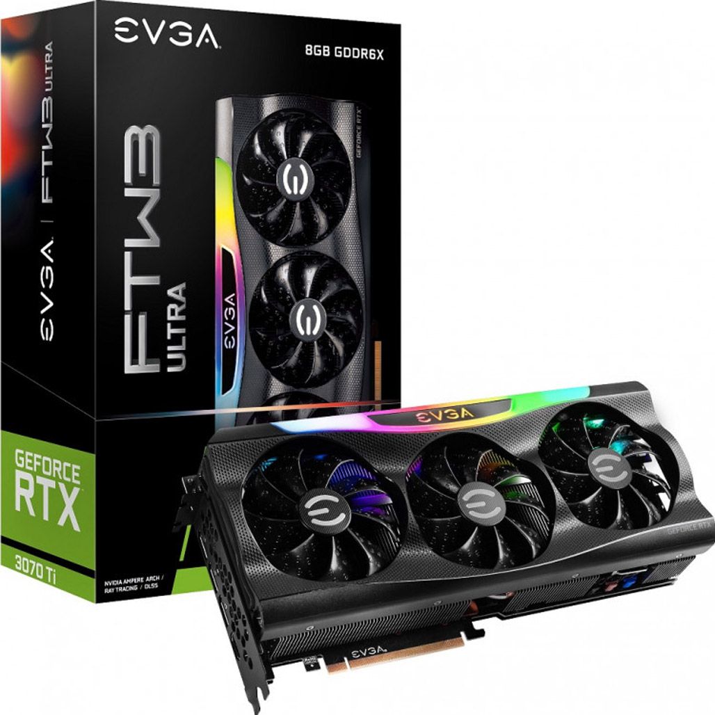

Відеокарта EVGA GeForce RTX 3070 Ti FTW3 Ultra Gaming (08G-P5-3797-KL)