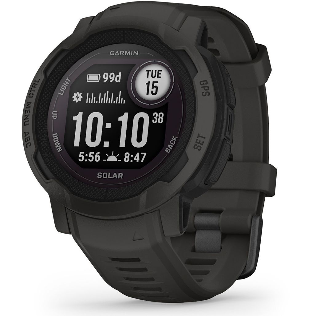 

Смарт-годинник Garmin Instinct 2 Solar Standard Edition Graphite (010-02627-00/10)