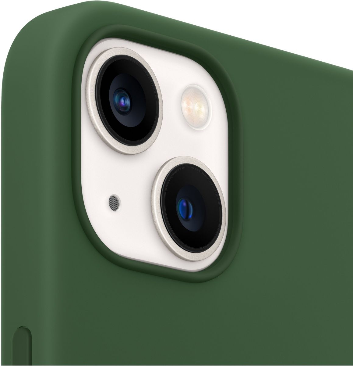 Чохол Silicone Case з MagSafe для Apple iPhone 13 (6.1) (Clover) ААА 