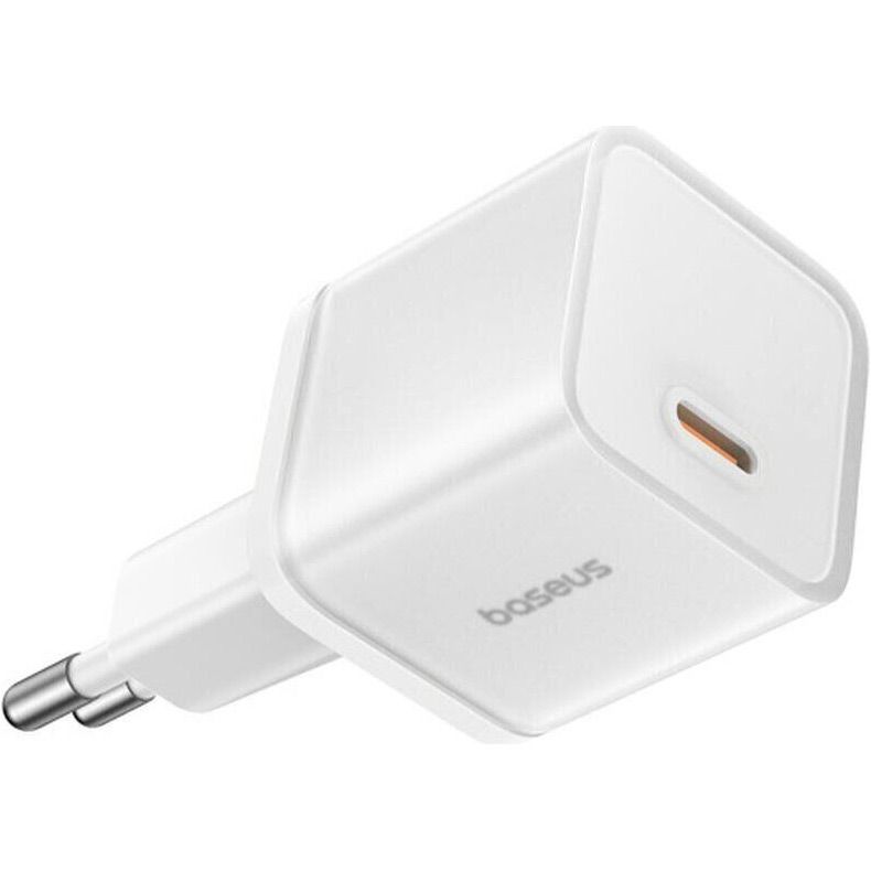 Мережевий зарядний пристрій Baseus GaN5S Fast Charger 1C 30W White (P10162504213-00) 