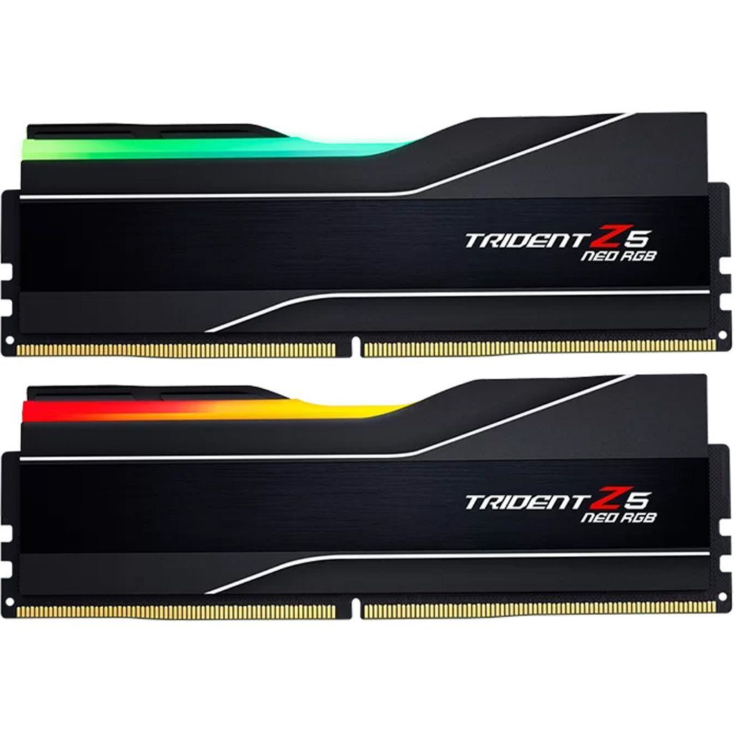 

Модуль памяти DDR5 G.Skill Trident Z5 Neo RGB 2x32GB 6000MHz Black (F5-6000J3636F32GX2-TZ5NR)