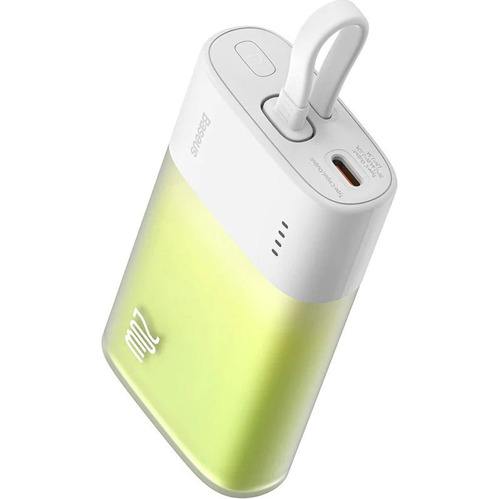 

Зовнішній акумулятор Baseus Popsicle Type-C 5200mAh 20W White (P10055600612-01)