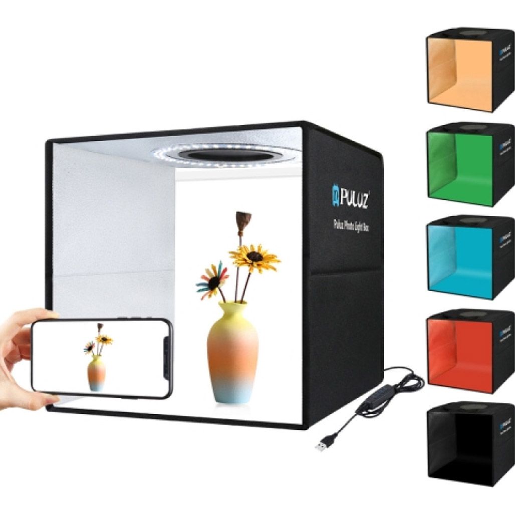 

Фотобокс Puluz PU5032B LED 30 см