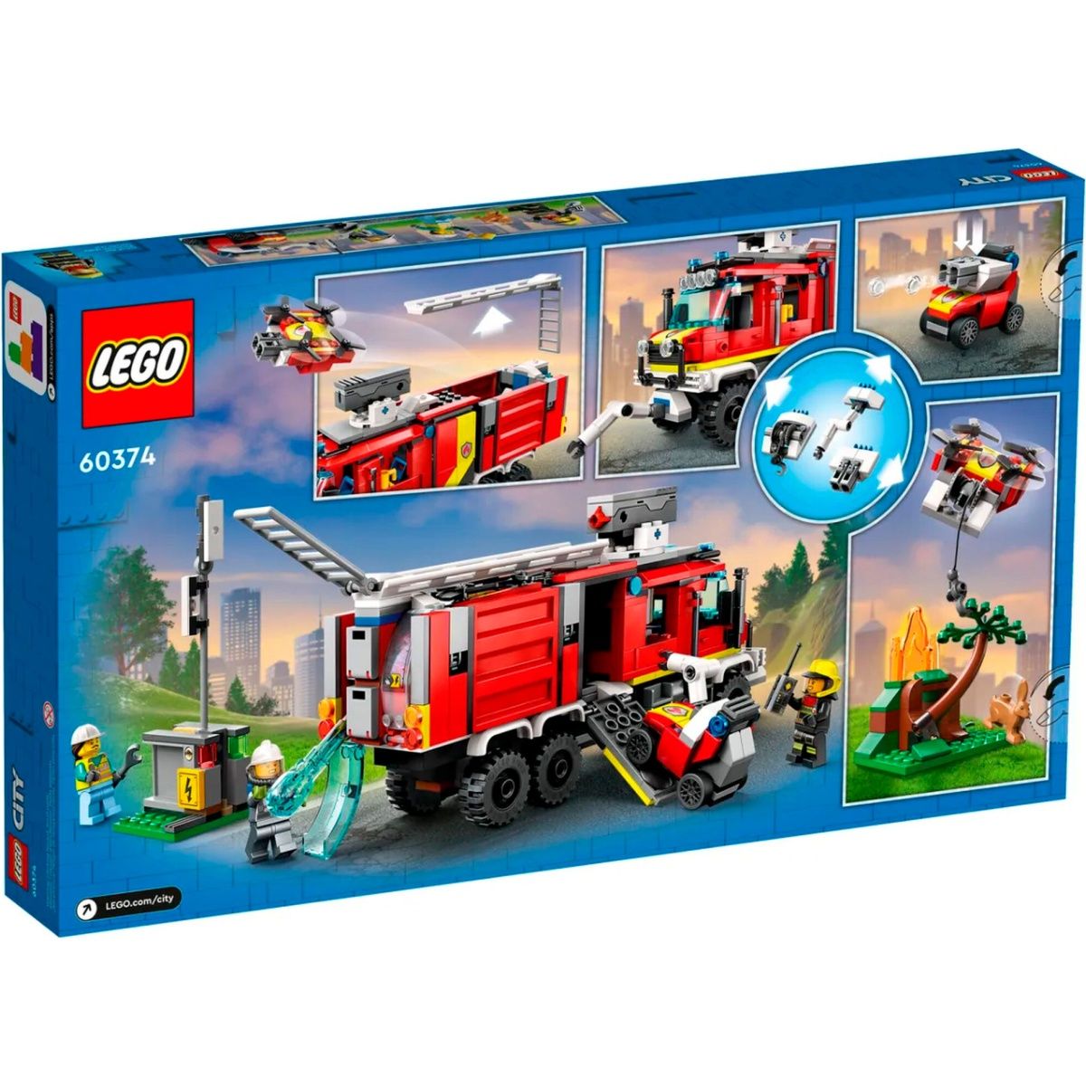 Конструктор LEGO City Пожежна машина (60374) 