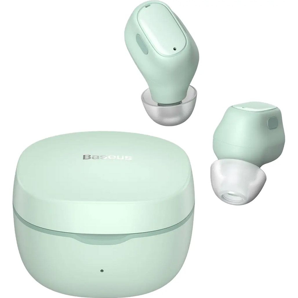 Навушники Baseus True Wireless Earphones WM01 Green (NGWM01-06)