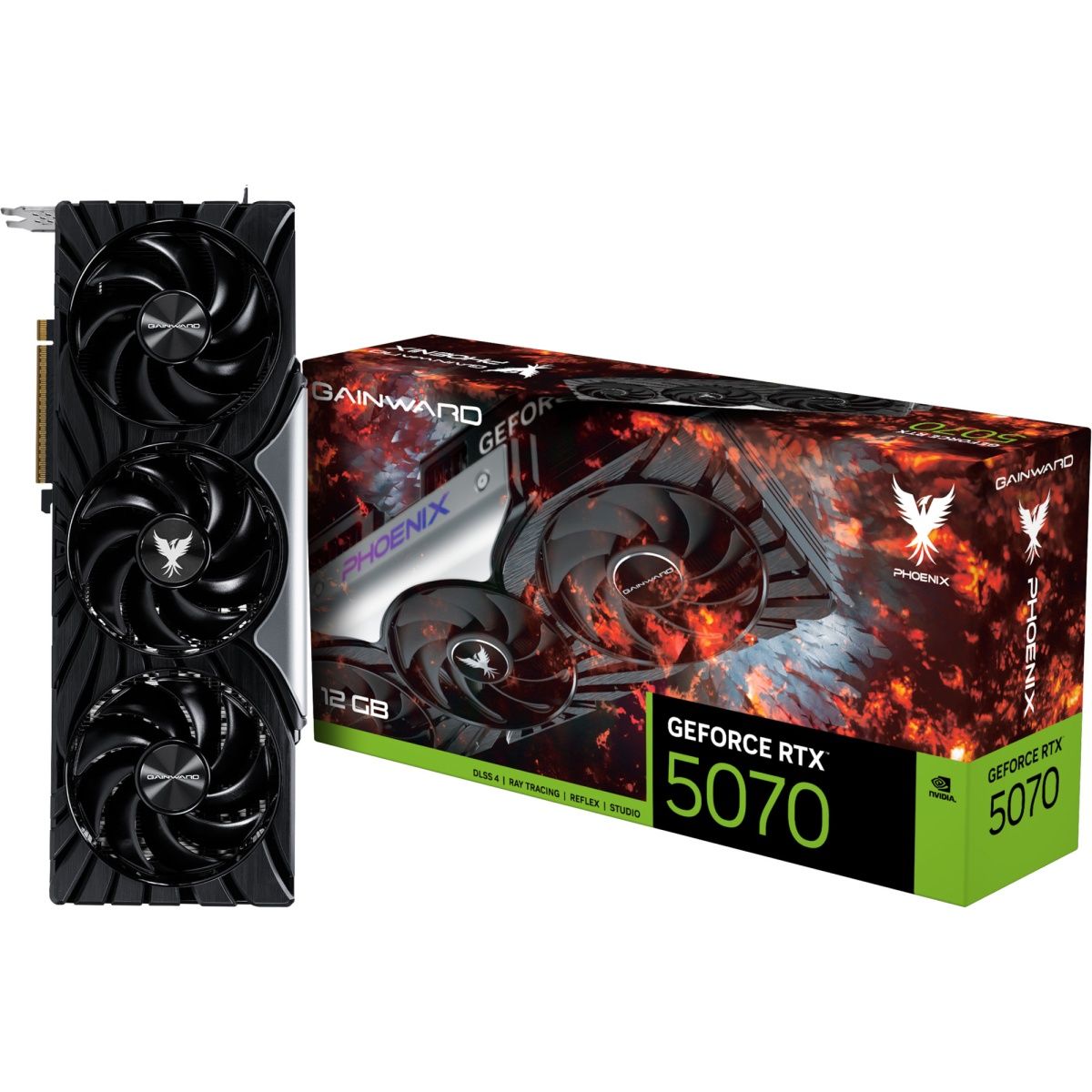 

Відеокарта Gainward GeForce RTX 5070 Phoenix (NE75070019K9-GB2050X) UA
