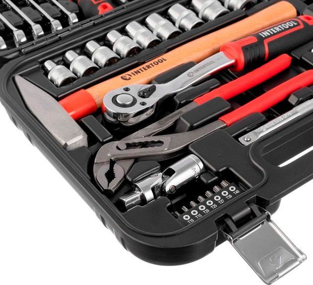 Набор инструментов Intertool Storm ET-8056 56шт [88333] 