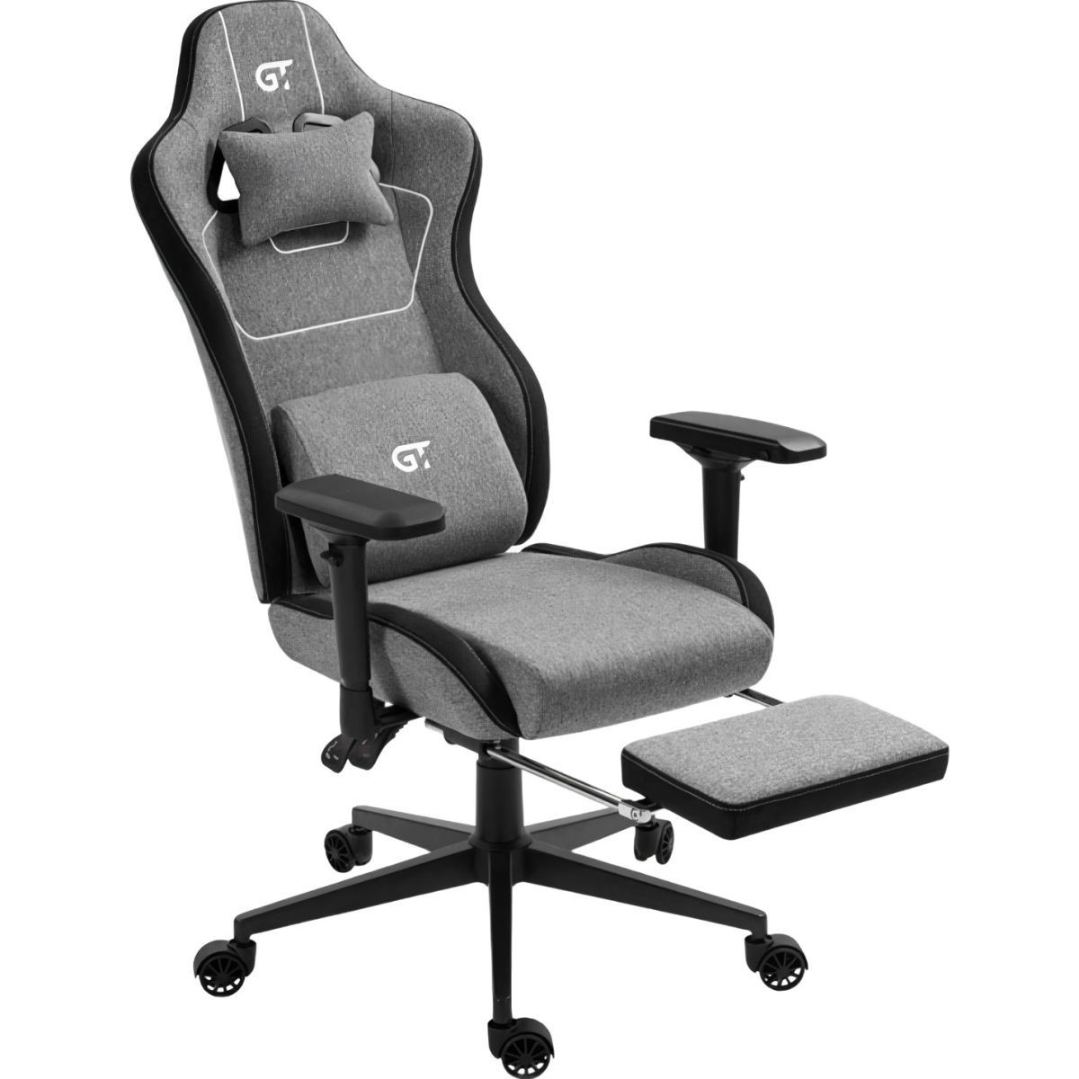 Геймерське крісло GT Racer X-2305 Fabric Gray/Black