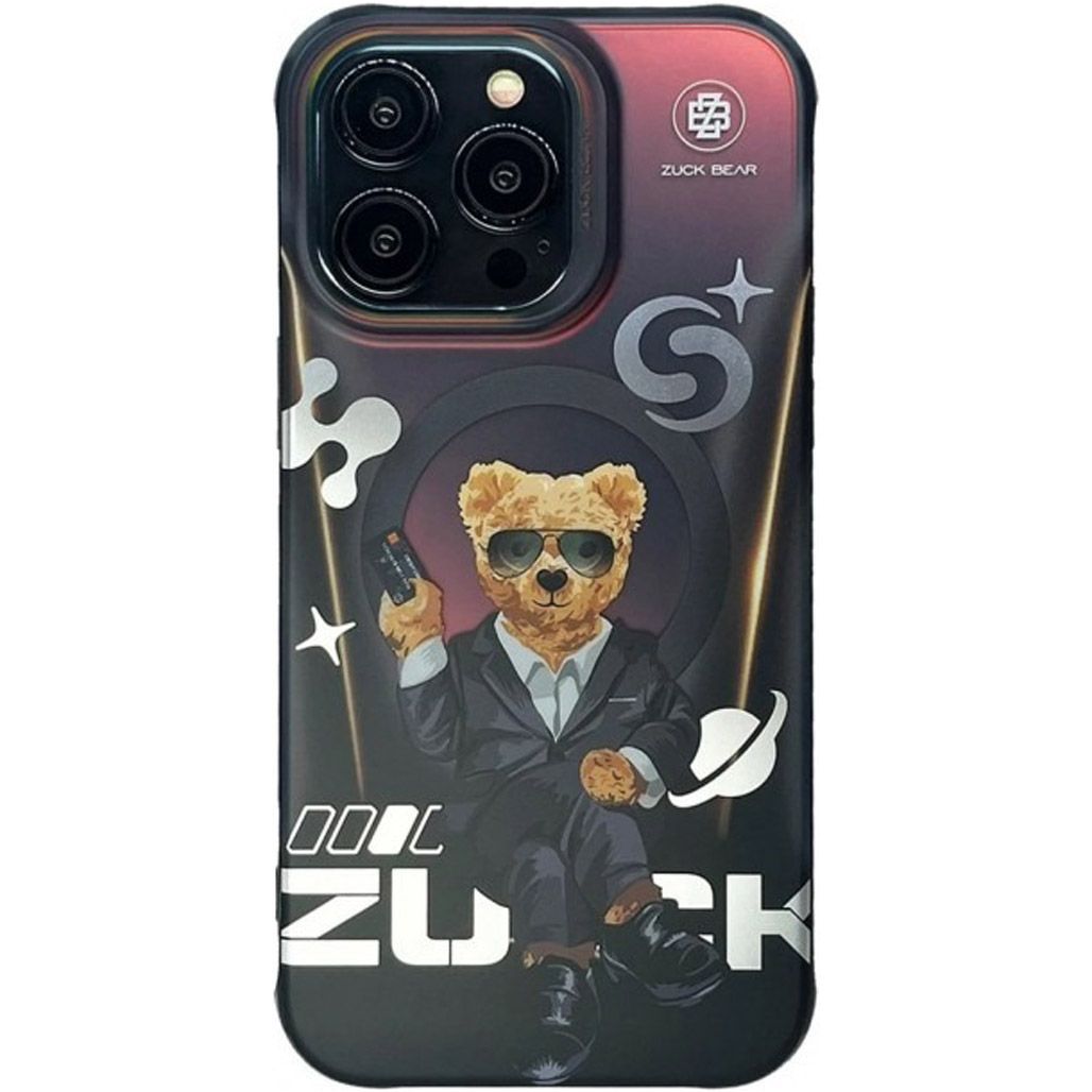 

Чохол Zuck Bear Berlin Boss MagSafe Case для Apple iPhone 15 Pro Eins Suave