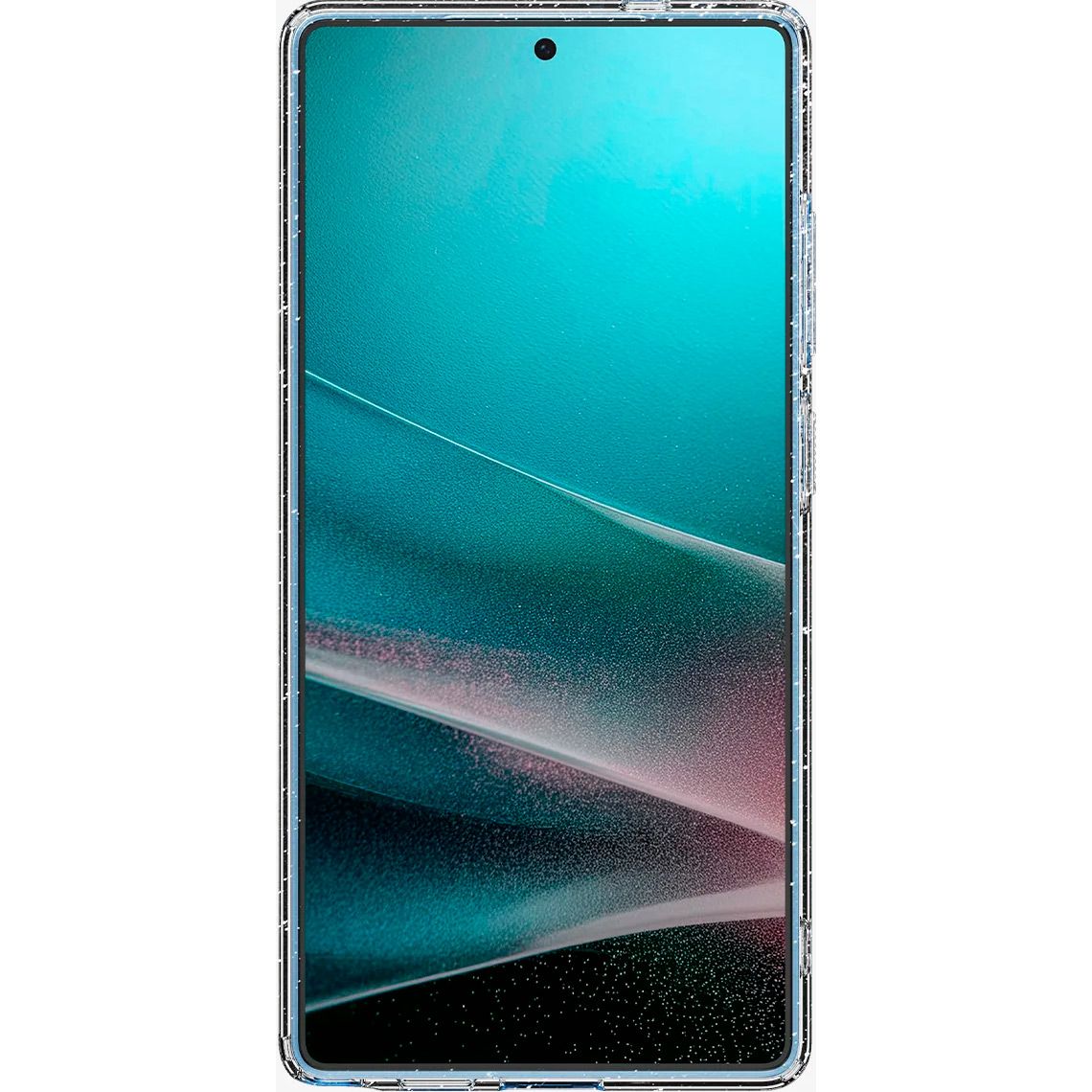 Чохол Spigen Liquid Crystal Glitter для Samsung Galaxy S25 Ultra Crystal Quartz (ACS08950)