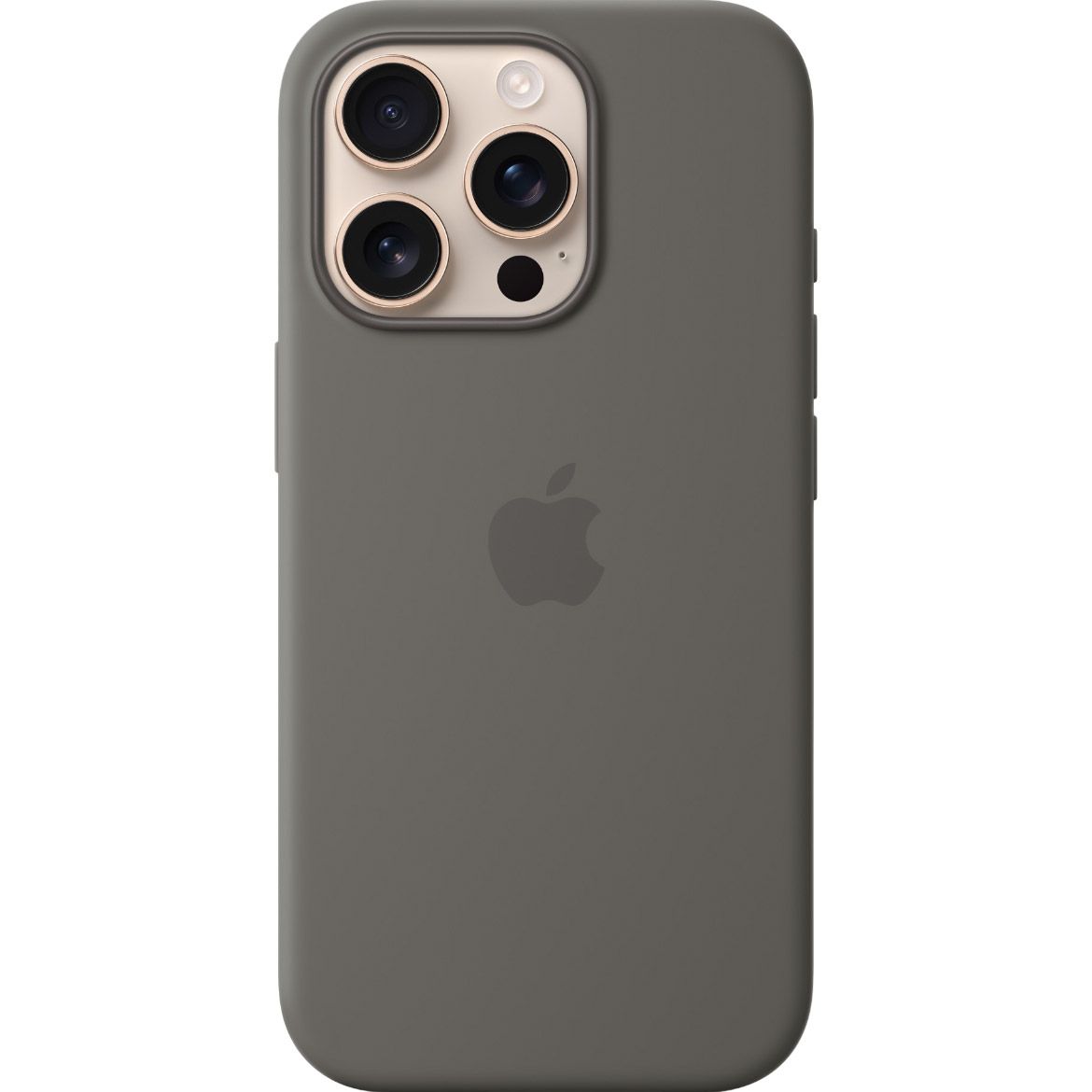 

Чехол Silicone Case with MagSafe для Apple iPhone 16 Pro Stone Gray AAA