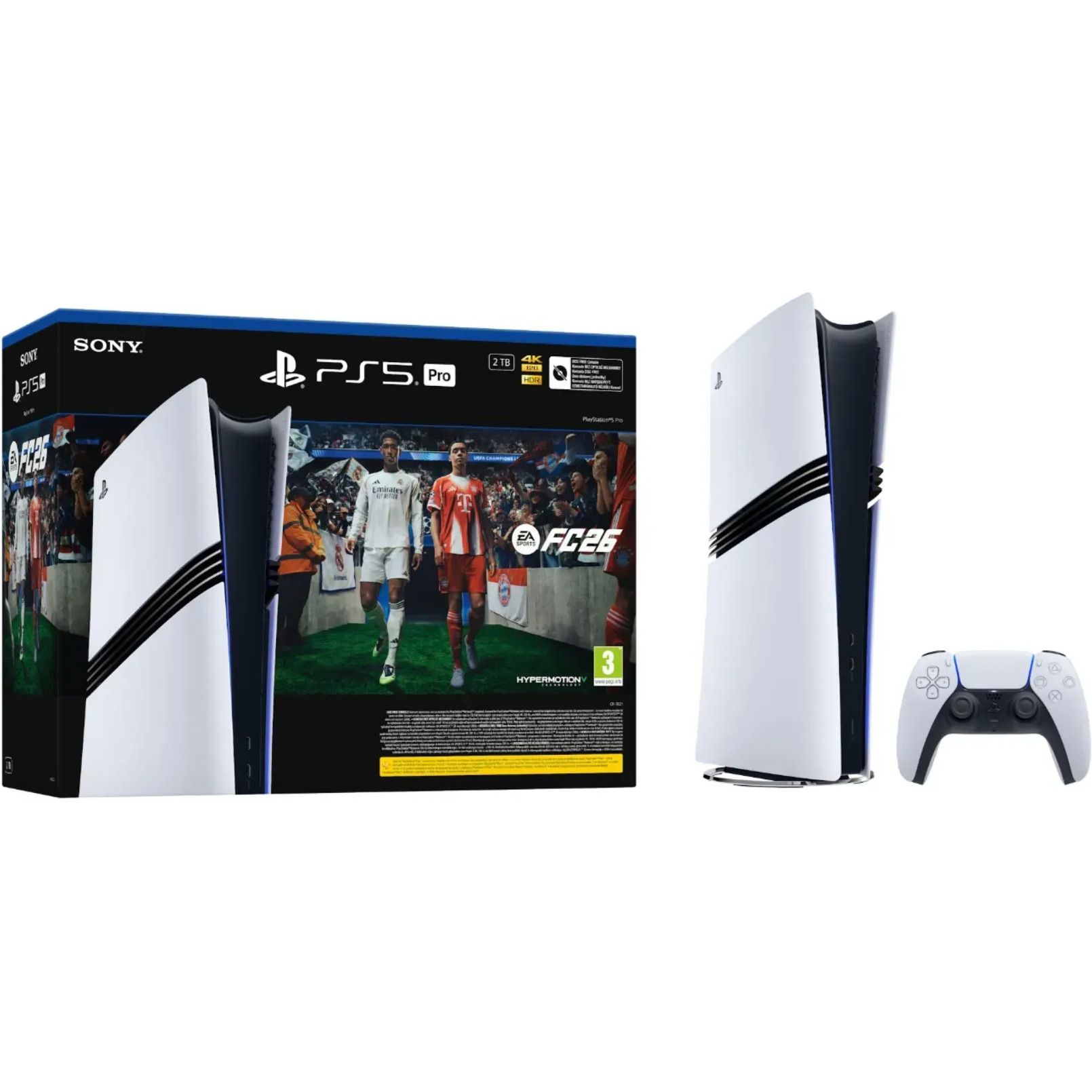 

Игровая консоль Sony PlayStation 5 Pro 2TB + EA Sports FC 26 Bundle (711719024101)