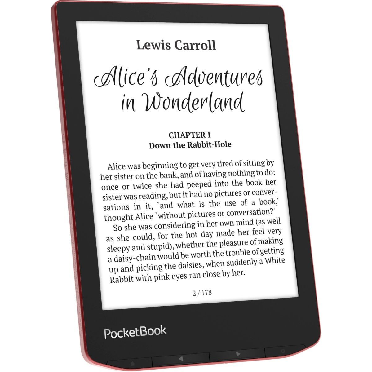 Електронна книга PocketBook 634 Verse Pro Red (PB634-A-CIS) 