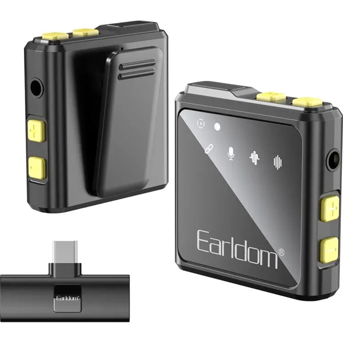 

Микрофонная радиосистема Earldom ET-MC10C USB-C Black