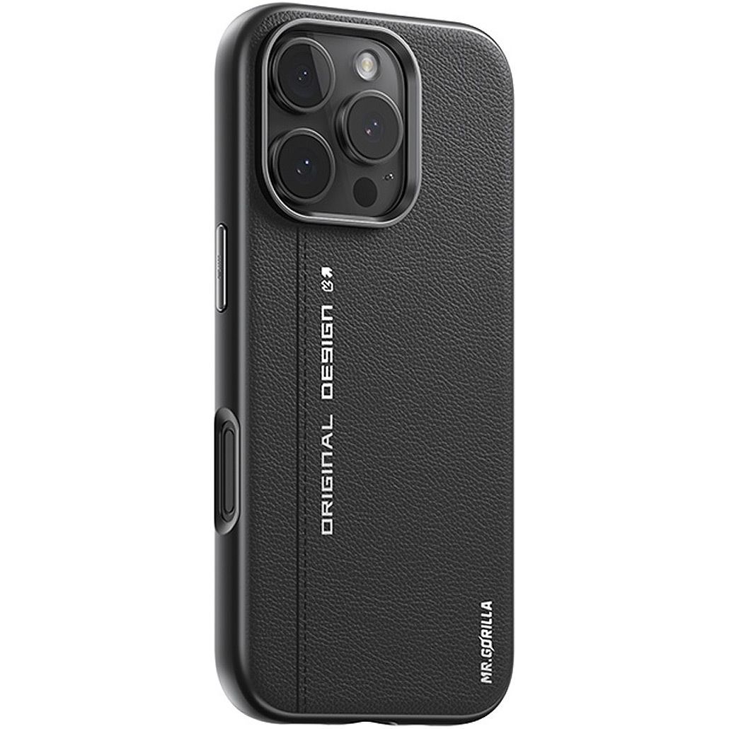 

Чехол Blueo Leather with MagSafe для Apple iPhone 16 Pro Max Black (B52-I16PMBLK)