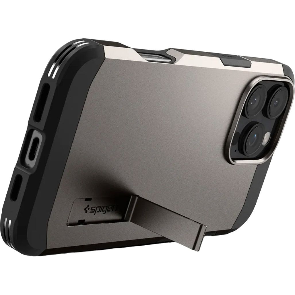 Чохол Spigen Tough Armor AI Mag MagSafe для Apple iPhone 16 Pro Max Gunmetal (ACS08012)