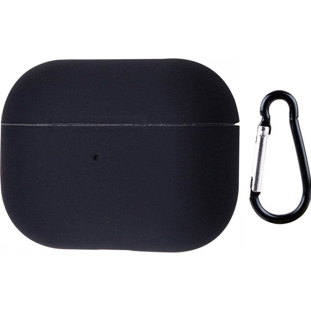 

Чехол Silicone Case + Carbine для Apple AirPods Pro 2 Black