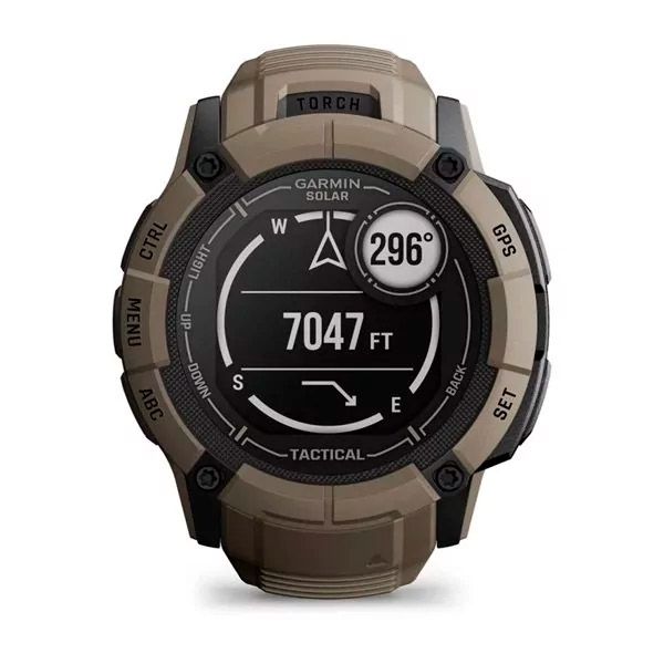 Смарт-годинник Garmin Instinct 2X Solar - Tactical Edition Coyote Tan (010-02805-12/02)