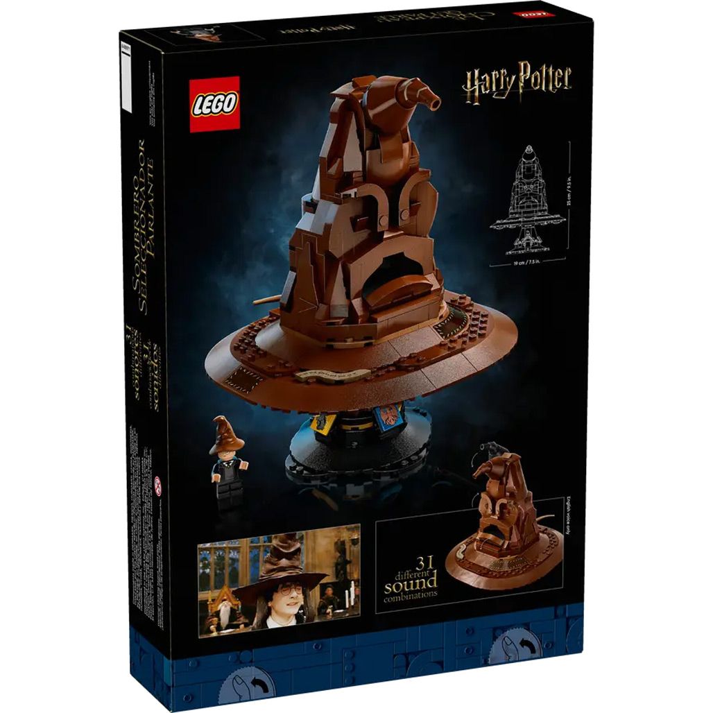 Конструктор LEGO Harry Potter Балакучий сортувальний капелюх (76429)