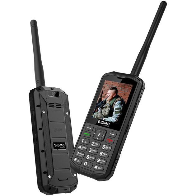 Мобільний телефон Sigma mobile X-treme PA68 Wave Black UA-UCRF (4827798466612)