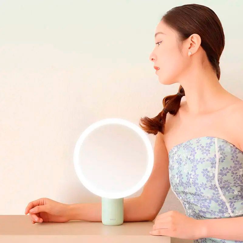 Дзеркало для макіяжу Xiaomi Doco Pro LED Makeup Mirror 8`` DM001