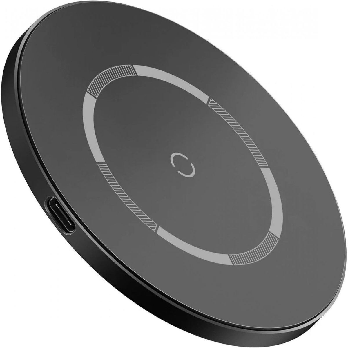 Бездротовий зарядний пристрій Baseus Simple Magnetic Black (WXJK-E01)