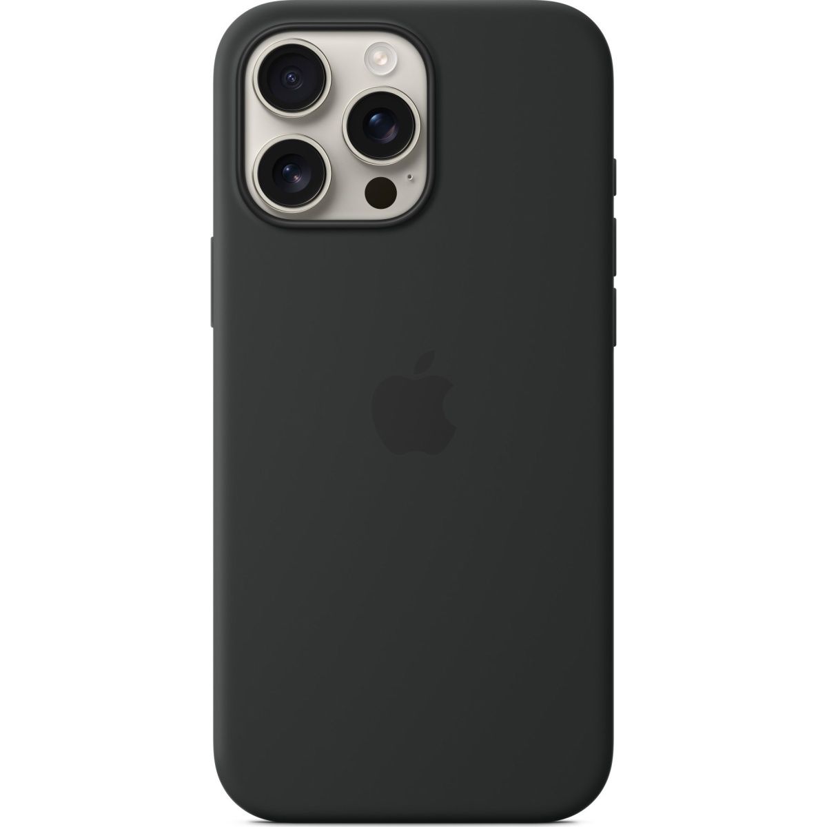 Чохол Apple Silicone Case with MagSafe для iPhone 16 Pro Max Black (MYYT3ZM/A)