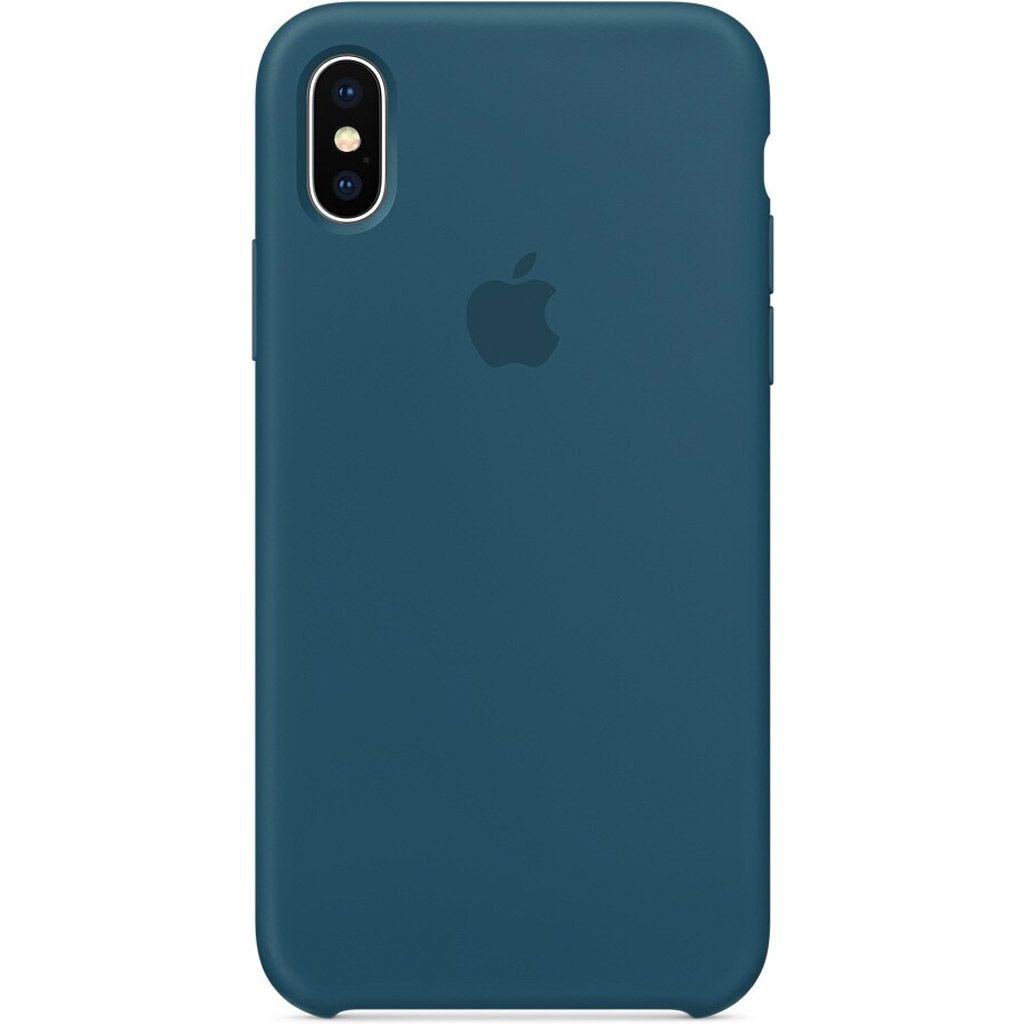 

Чехол Silicone Case для Apple iPhone XS (Cosmos Blue) AAA