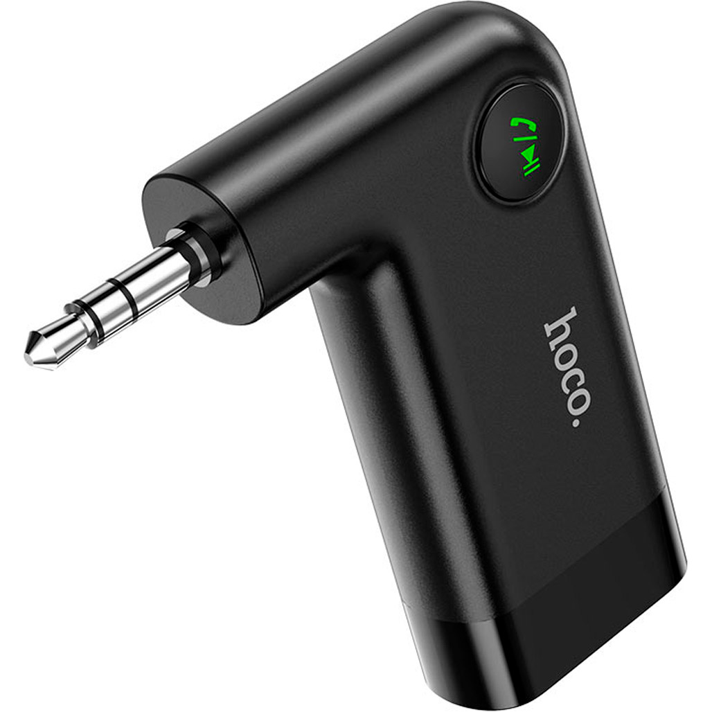 

Bluetooth аудіо адаптер Hoco E53 Dawn Sound Black (729750)