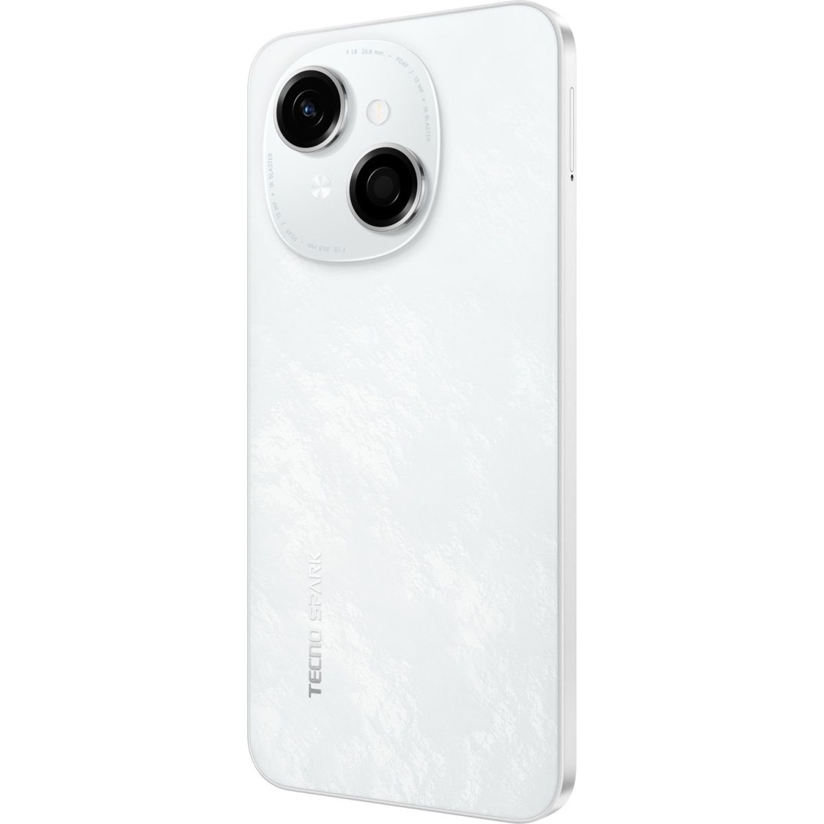 Смартфон Tecno Spark Go 1 4/64GB Glittery White (4894947036453)