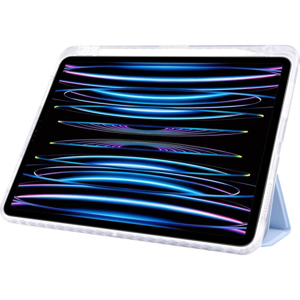 Чохол-книжка Comma Joy PU with Pencil Slot для Apple iPad Pro 11 (2024) Light Blue