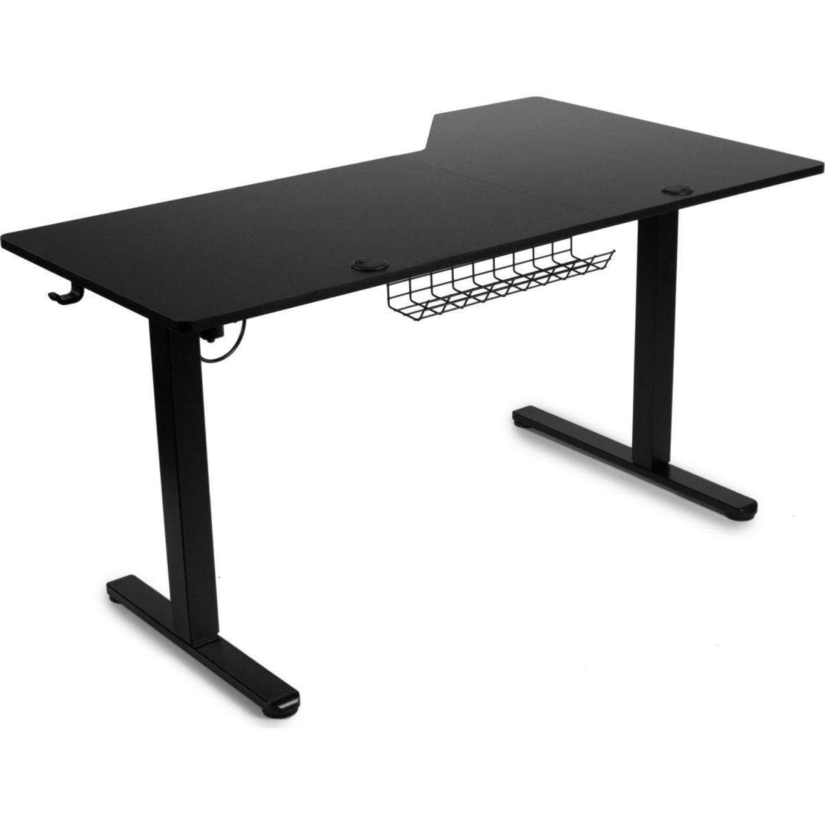 Комп`ютерний ігровий стіл Barsky StandUp Corner 1450x850мм Black (BSTc-01)