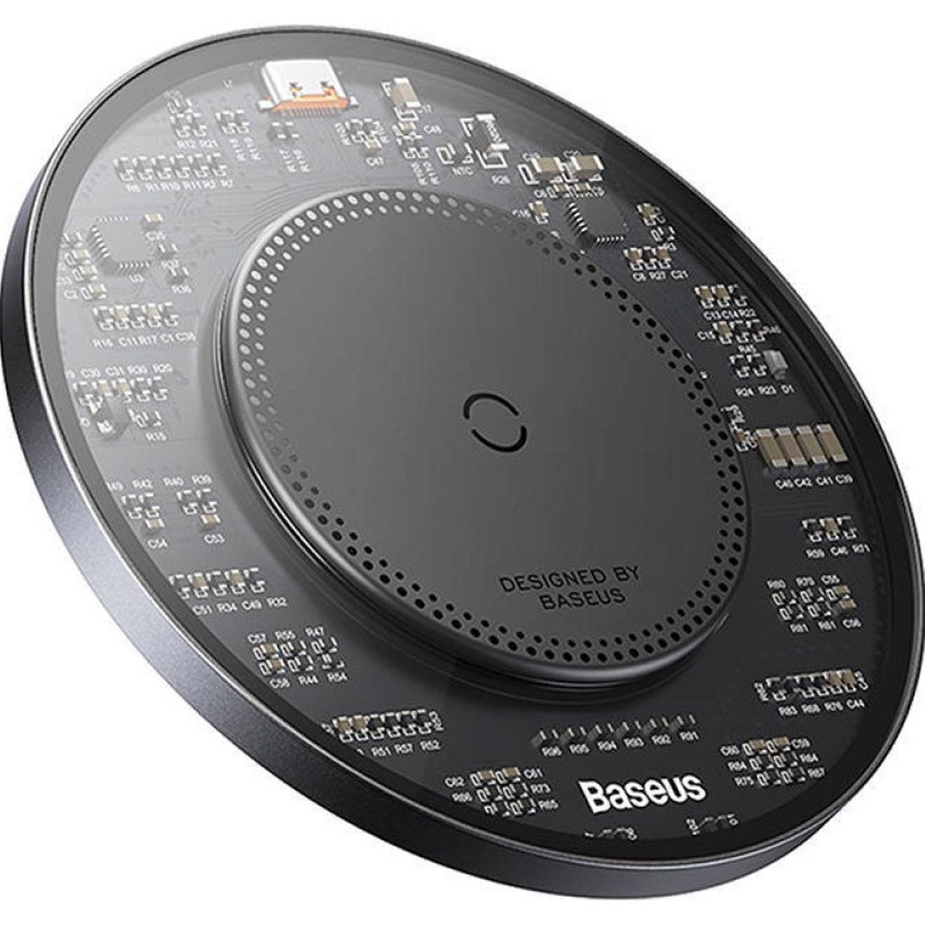 Бездротовий зарядний пристрій Baseus Simple 2 Black (CCJJ050001)