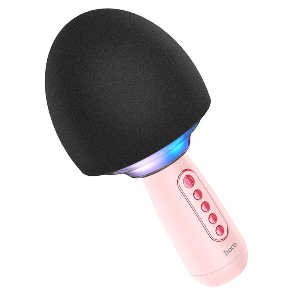 

Микрофон с караоке HOCO BK7 (Cute Pink) [65862]