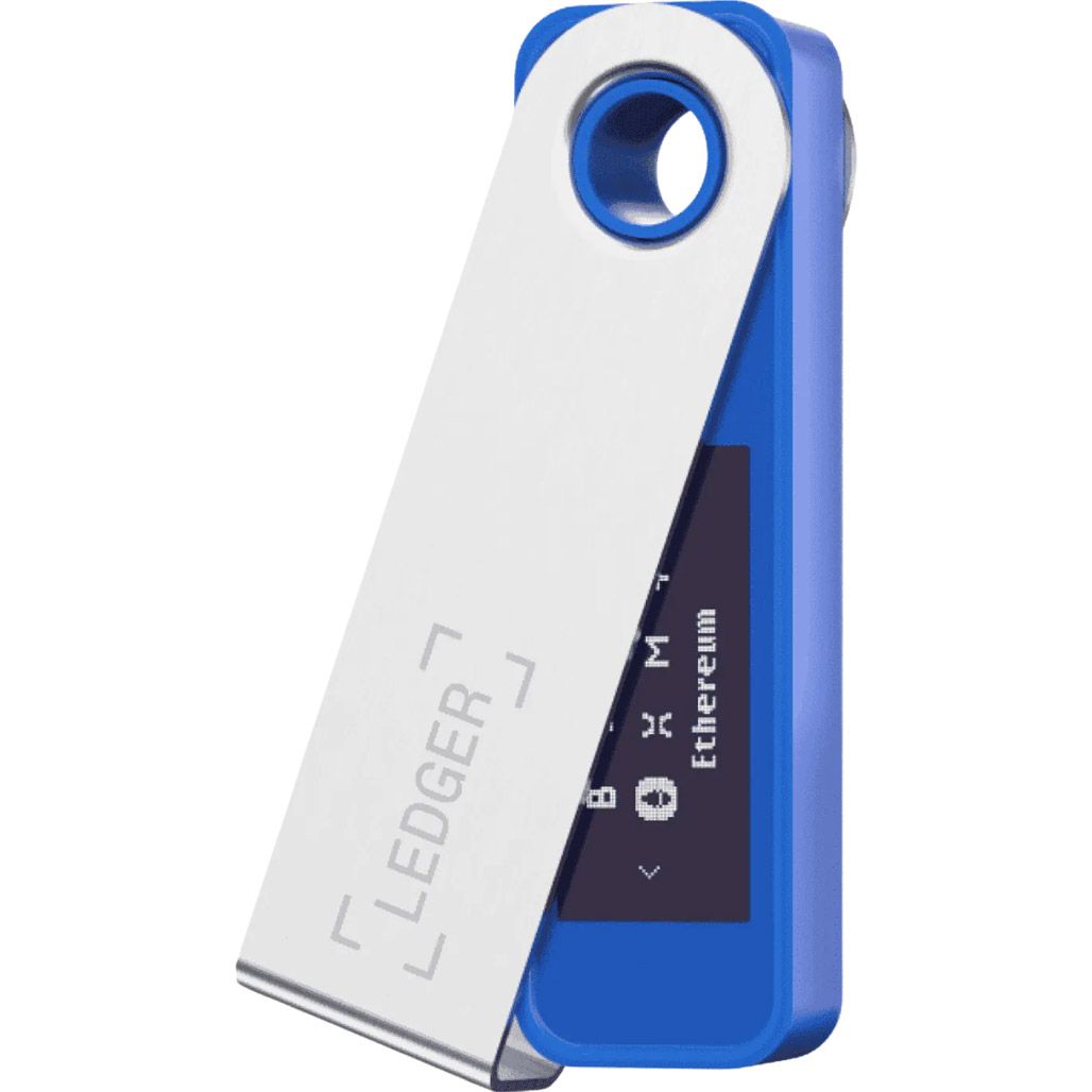 

Криптогаманець Ledger Nano S Plus Deepsea Blue
