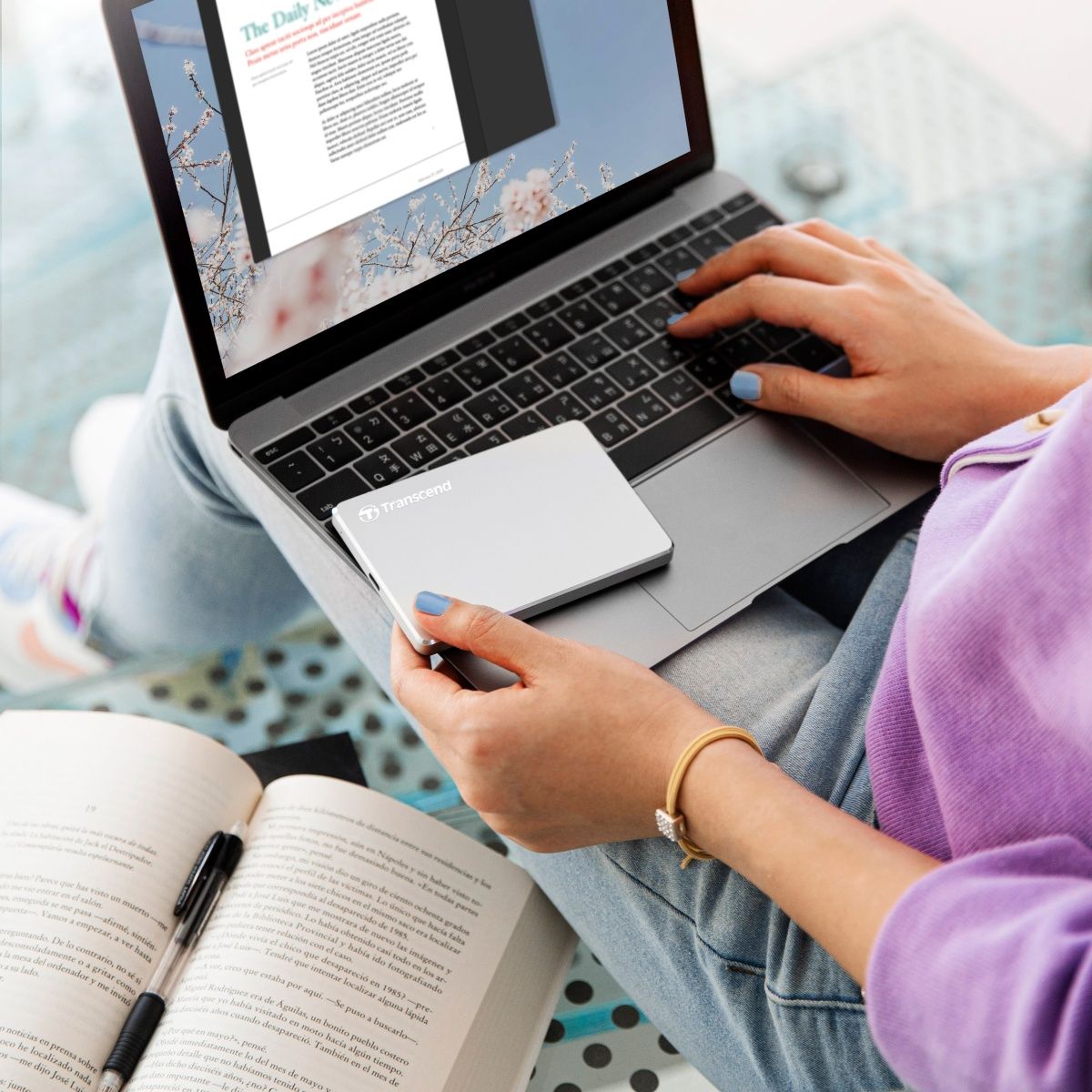 Зовнішній жорсткий диск Transcend StoreJet 25C3S 2TB (TS2TSJ25C3S)