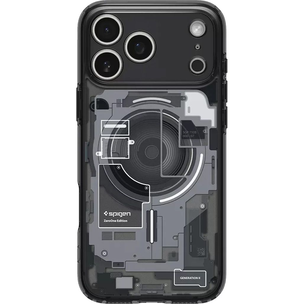 

Чохол Spigen Ultra Hybrid Zero One with MagSafe для Apple iPhone 17 Pro Max Black (ACS10289)