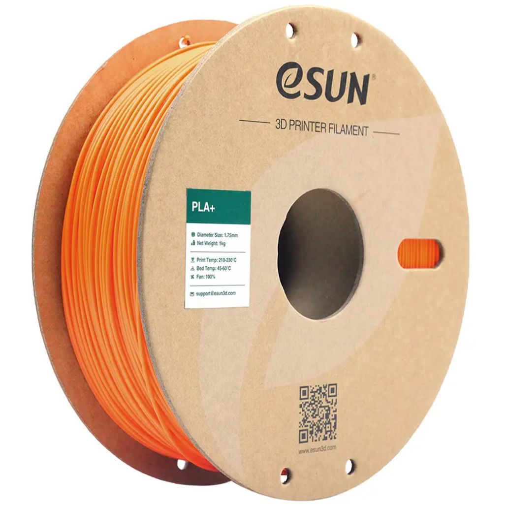 

Филамент для 3D-принтеров eSUN PLA+ 1kg Orange (PLA+P175O1)