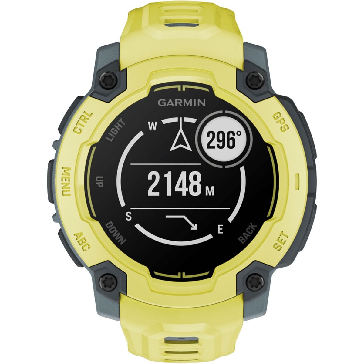 Смарт-годинник Garmin Instinct E 45mm Electric Lime with Electric Lime Band (010-02933-01)