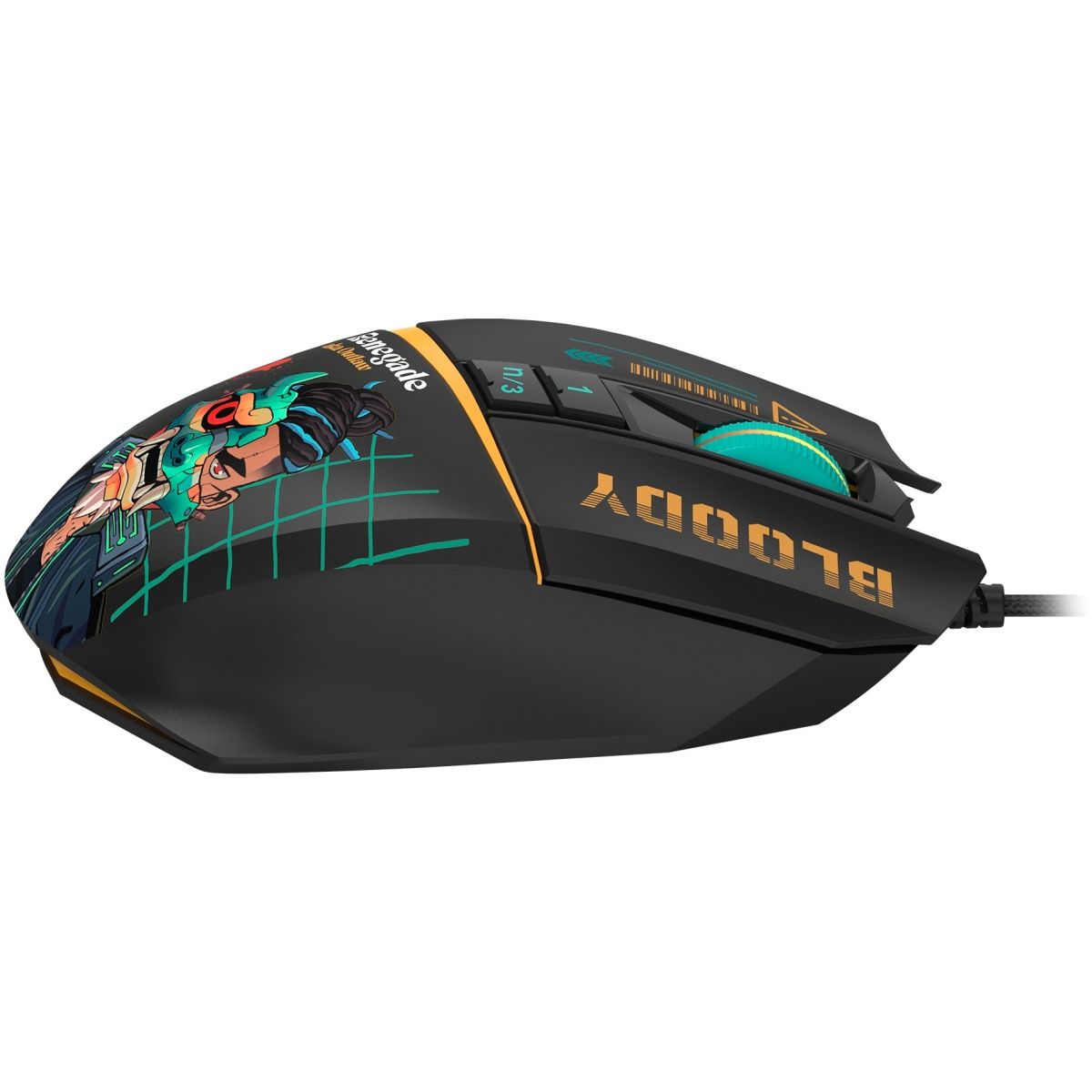 Миша Bloody W63 Max Renegade Midnight