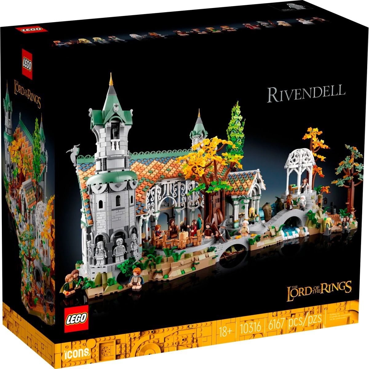 Конструктор LEGO Icons Володар перснів: Rivendell (10316)