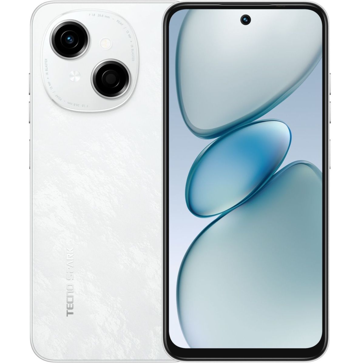 

Смартфон Tecno Spark Go 1 (KL4) 3/64GB Glittey White (4894947036446)