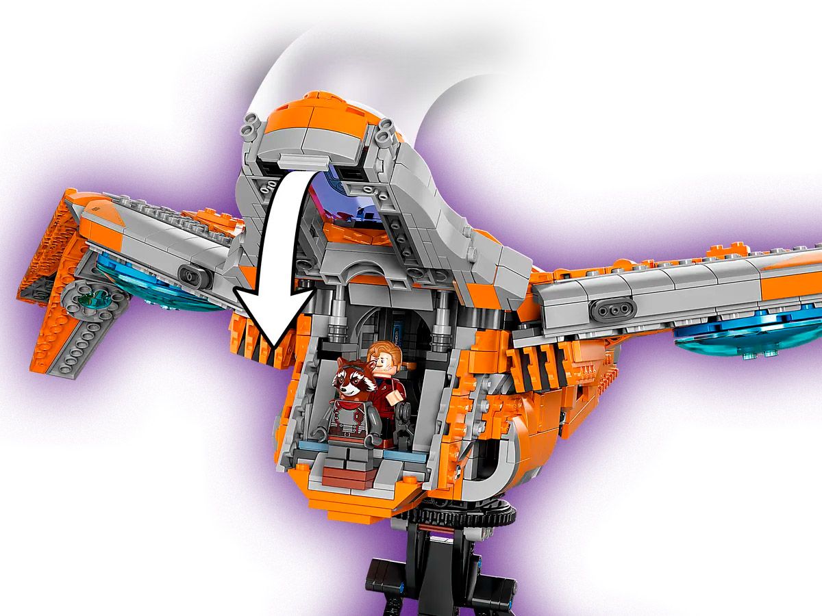 Конструктор LEGO Marvel Корабель Вартових галактики (76193)