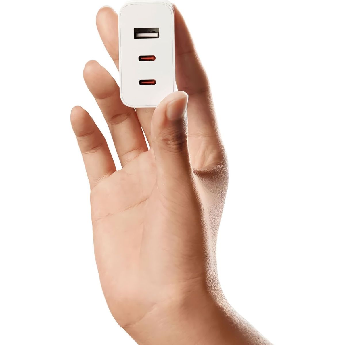 Мережевий зарядний пристрій Xiaomi 67W GaN Charger 2C1A + Cable USB-C to USB-C White (BHR7493EU)