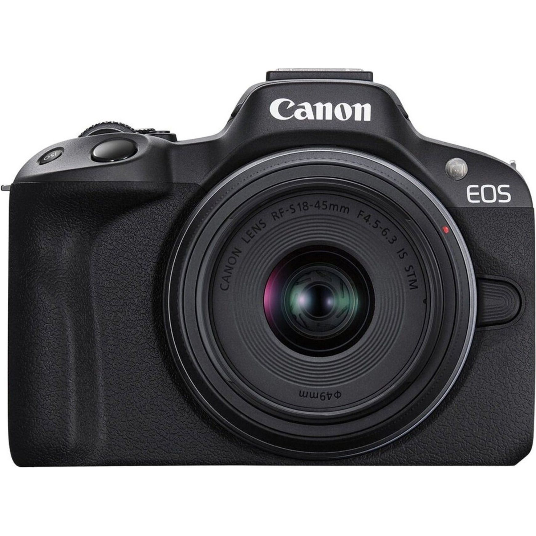 

Бездзеркальний фотоапарат Canon EOS R50 Creator Kit RF-S 18-45mm f4.5-6.3 IS STM Black (5811C036) UA