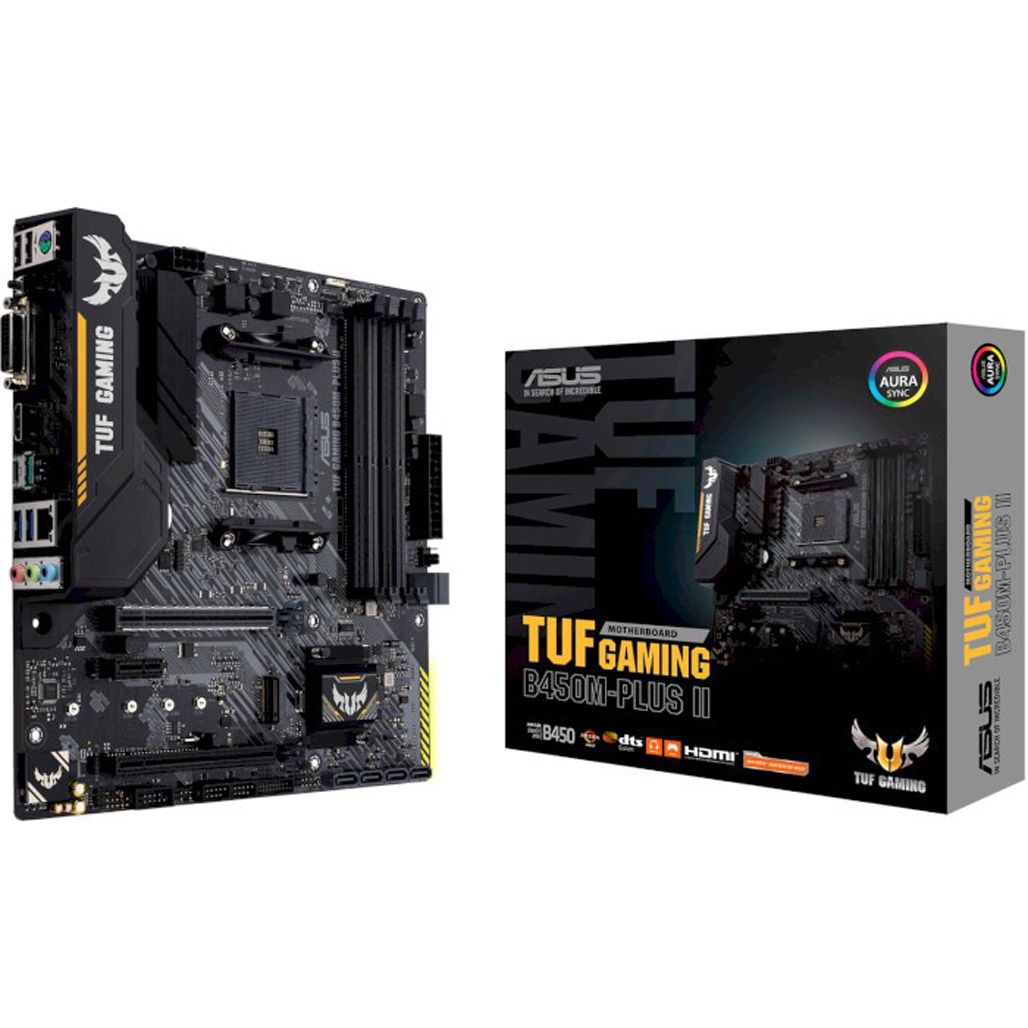 

Материнська плата Asus TUF Gaming B450M-Plus II (90MB1620-M0EAY0)
