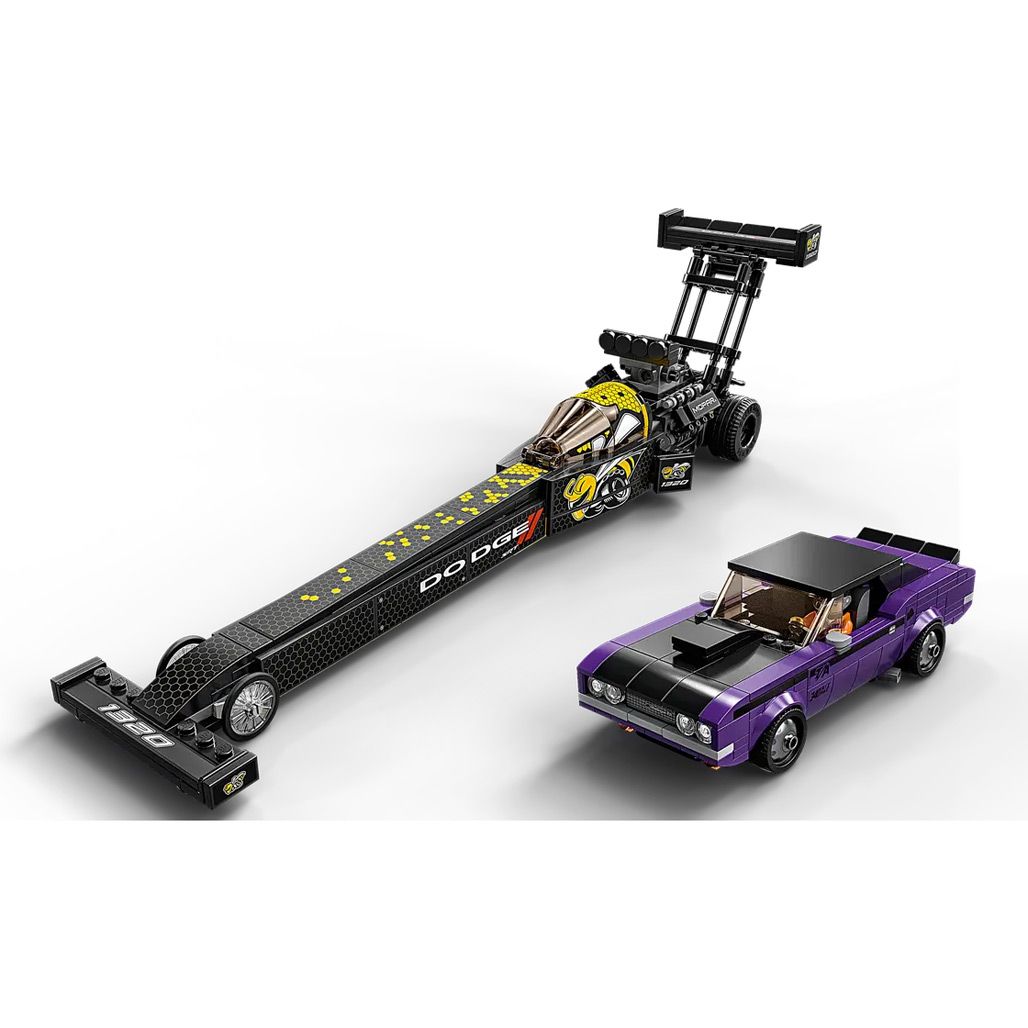 Конструктор LEGO Speed Champions Mopar Dodge/SRT Top Fuel Dragster та 1970 Dodge Challenger (76904)