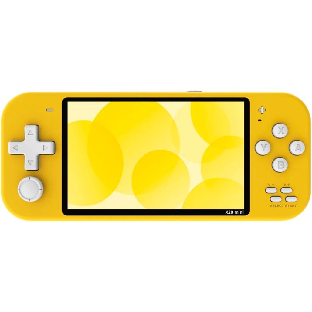 

Ретро ігрова приставка Faxiang X20 Mini Game Console 2500 в 1 Yellow