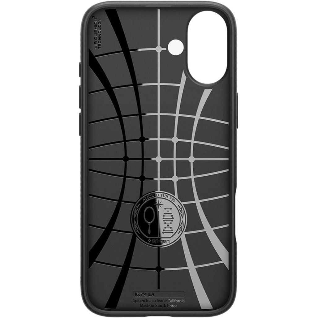 Чохол Spigen Liquid Air для Apple iPhone 16 Matte Black (ACS08194)