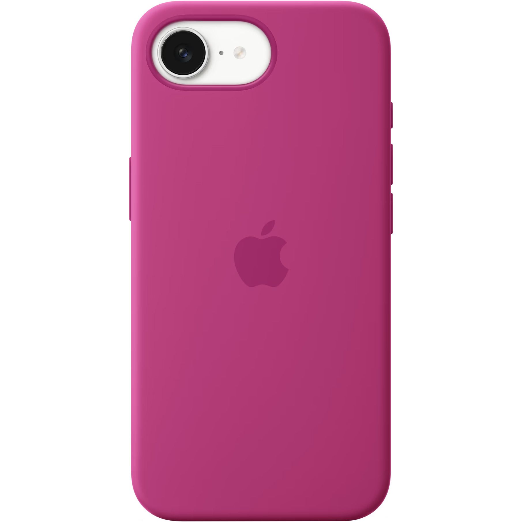 

Чехол Silicone Case with MagSafe для Apple iPhone 16e Fuchsia AAA